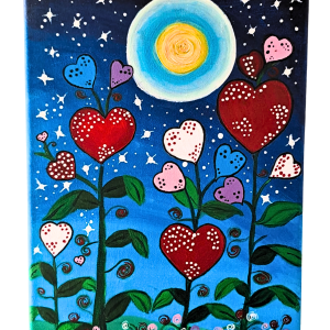 Canvas Art_Happy Hearts