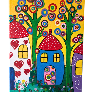 Canvas Art _Happy Town
